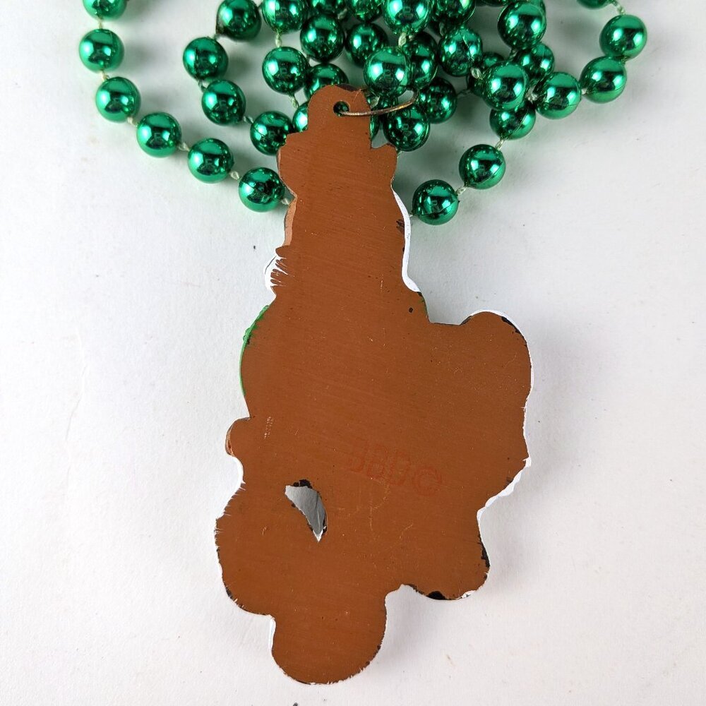 Vintage Budweiser Clydesdale Mardi Gras Beads - Picture 4 of 5